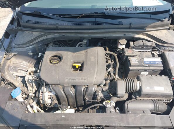 5NPD74LF4KH487052 2019 HYUNDAI ELANTRA Gray Rear view