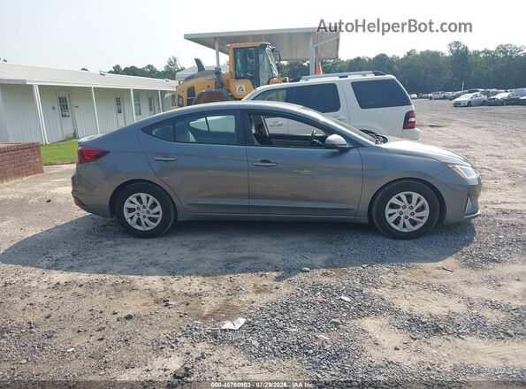 5NPD74LF4KH487052 2019 HYUNDAI ELANTRA Gray 360 interior view
