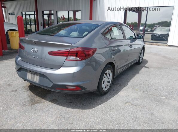 5NPD74LF4KH489514 2019 HYUNDAI ELANTRA Gray Trasero derecho