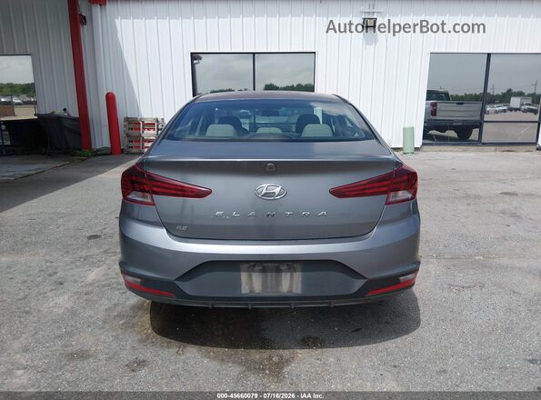 5NPD74LF4KH489514 2019 HYUNDAI ELANTRA Gray 