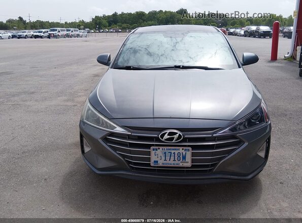 5NPD74LF4KH489514 2019 HYUNDAI ELANTRA Gray Vista del cuadro de instrumentos