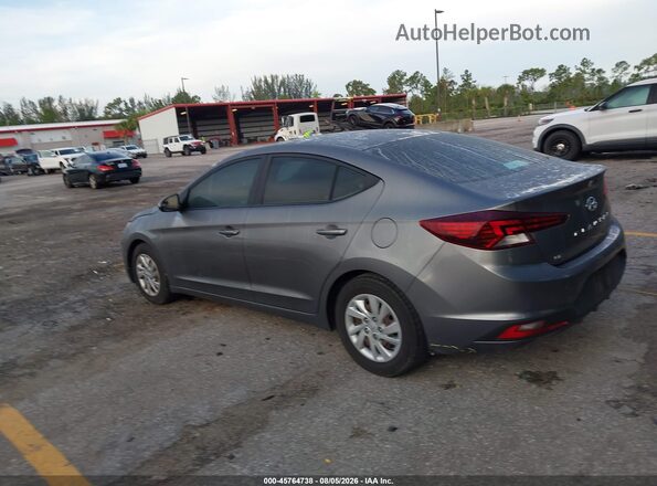 5NPD74LF4LH498974 2020 HYUNDAI ELANTRA Gray Հետևի ձախ