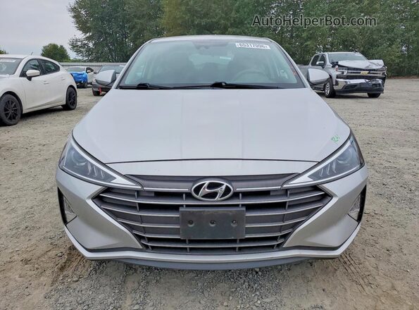 5NPD74LF4LH499607 2020 HYUNDAI ELANTRA Silver Դիմացի տեսք