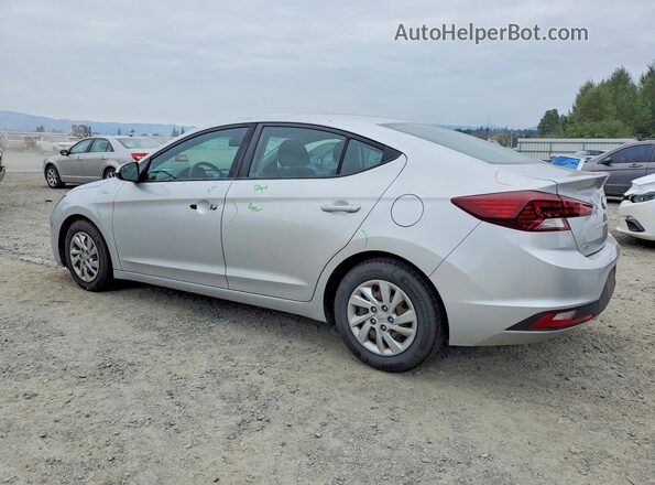 5NPD74LF4LH499607 2020 HYUNDAI ELANTRA Silver Հետևի ձախ