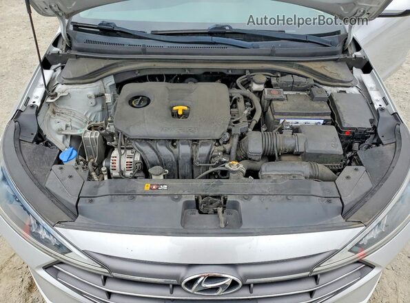 5NPD74LF4LH499607 2020 HYUNDAI ELANTRA Silver Սալոնի հետևի տեսք
