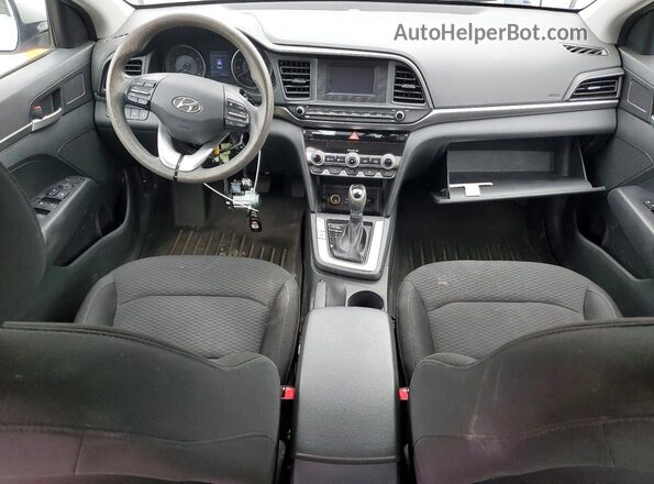 5NPD74LF4LH499607 2020 HYUNDAI ELANTRA Silver Առջևի վահանակի տեսք