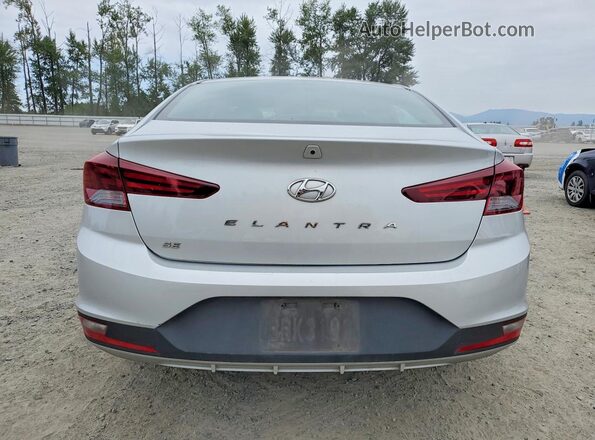 5NPD74LF4LH499607 2020 HYUNDAI ELANTRA Silver Հետևի տեսք