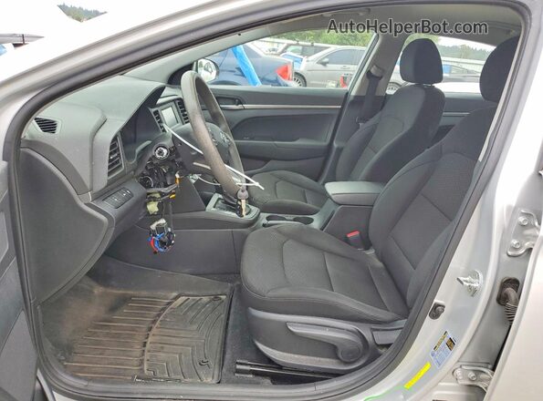 5NPD74LF4LH499607 2020 HYUNDAI ELANTRA Silver Սալոնի դիմացի տեսք
