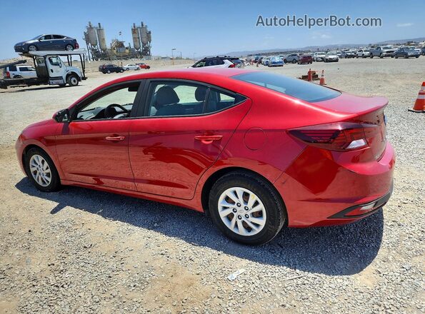 5NPD74LF4LH505583 2020 HYUNDAI ELANTRA Red Tył lewy