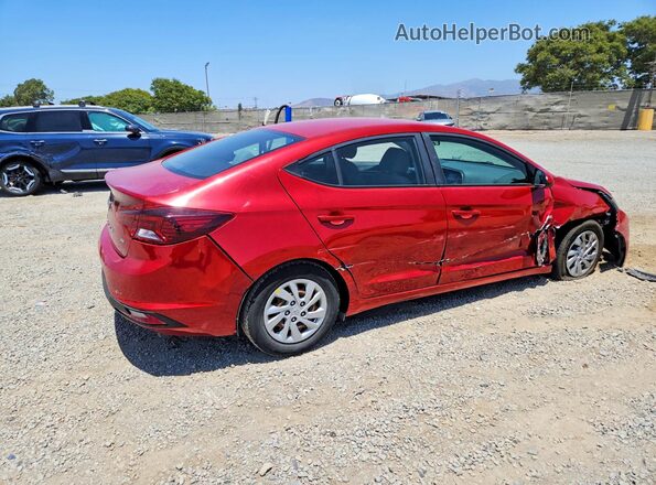 5NPD74LF4LH505583 2020 HYUNDAI ELANTRA Red Tył prawy