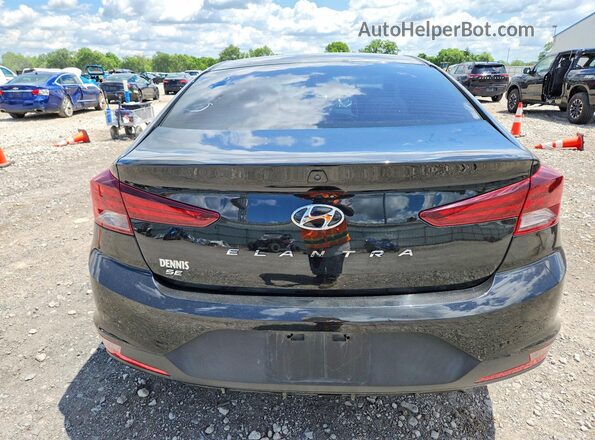 5NPD74LF4LH557490 2020 HYUNDAI ELANTRA Черный Вид сзади