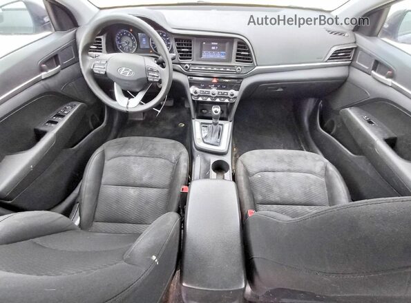 5NPD74LF4LH560969 2020 HYUNDAI ELANTRA Charcoal Dashboard view