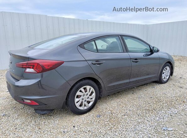 5NPD74LF4LH560969 2020 HYUNDAI ELANTRA Charcoal Rear right