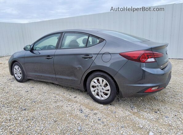 5NPD74LF4LH560969 2020 HYUNDAI ELANTRA Charcoal Rear left