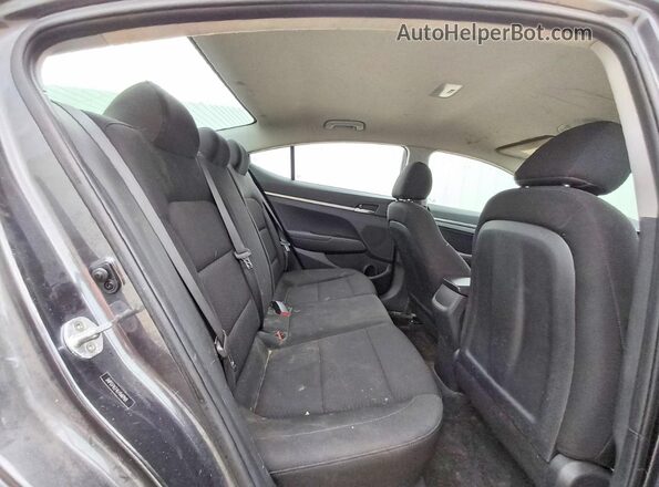 5NPD74LF4LH560969 2020 HYUNDAI ELANTRA Charcoal Rear seats view