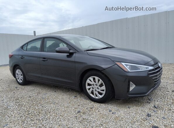 5NPD74LF4LH560969 2020 HYUNDAI ELANTRA Charcoal 