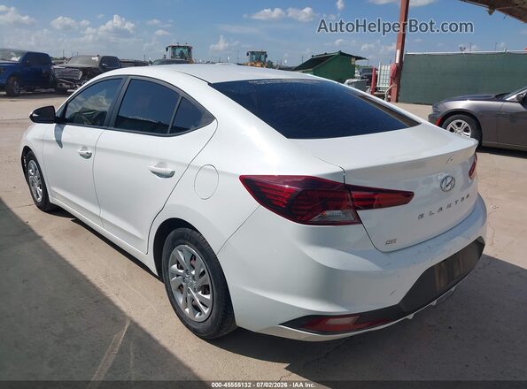 5NPD74LF4LH600810 2020 HYUNDAI ELANTRA White Trasero izquierdo