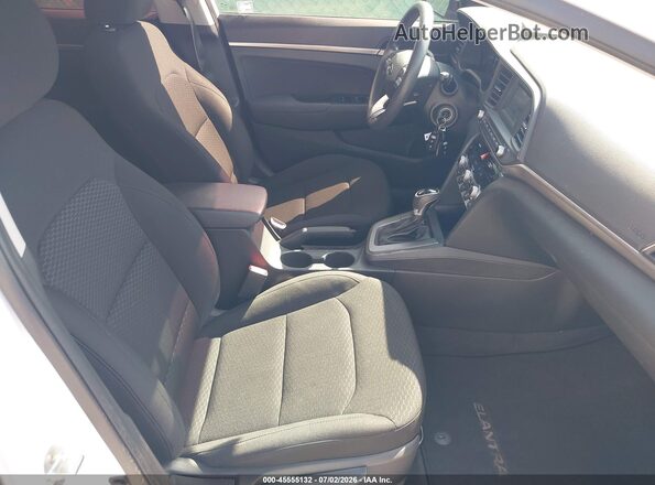5NPD74LF4LH600810 2020 HYUNDAI ELANTRA White Vista interior delantera