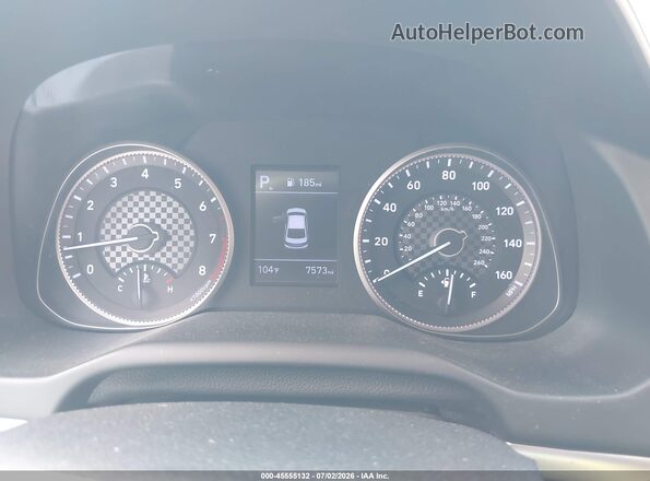 5NPD74LF4LH600810 2020 HYUNDAI ELANTRA White Vista de los asientos traseros