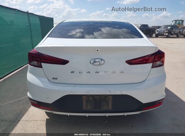 5NPD74LF4LH600810 2020 HYUNDAI ELANTRA White 