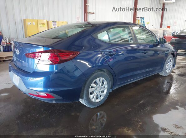 5NPD74LF4LH600922 2020 HYUNDAI ELANTRA Blue უკანა მარჯვენა