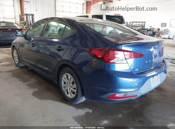5NPD74LF4LH600922 2020 HYUNDAI ELANTRA Blue უკანა მარცხენა