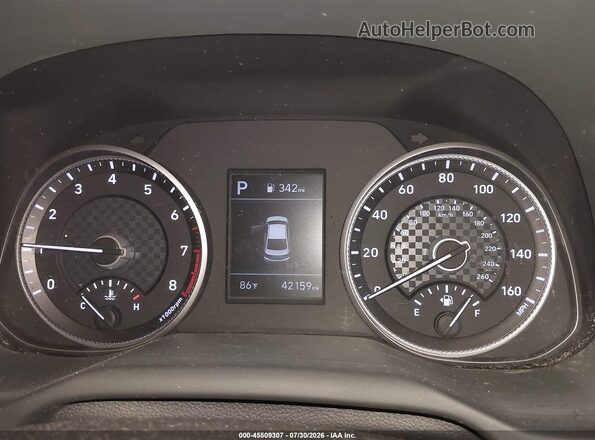 5NPD74LF4LH600922 2020 HYUNDAI ELANTRA Blue უკანა სავარძლების ხედი