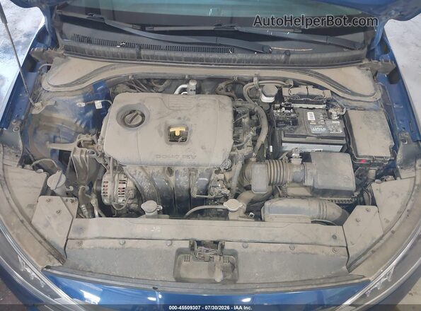 5NPD74LF4LH600922 2020 HYUNDAI ELANTRA Blue უკანა ხედი