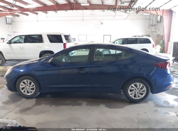 5NPD74LF4LH600922 2020 HYUNDAI ELANTRA Blue 
