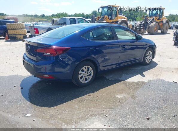 5NPD74LF4LH601326 2020 HYUNDAI ELANTRA Blue Հետևի աջ