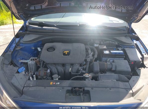 5NPD74LF4LH601326 2020 HYUNDAI ELANTRA Blue Հետևի տեսք