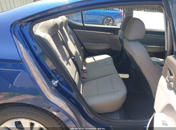 5NPD74LF4LH601326 2020 HYUNDAI ELANTRA Blue VIN կոդի պիտակի տեսք