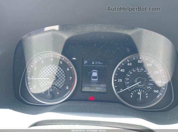 5NPD74LF4LH601326 2020 HYUNDAI ELANTRA Blue Հետևի նստատեղերի տեսք