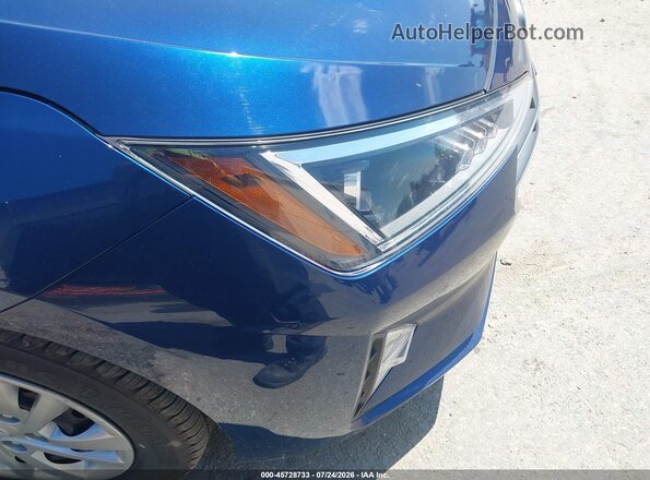 5NPD74LF4LH601326 2020 HYUNDAI ELANTRA Blue Սարքավորումների վահանակի տեսք