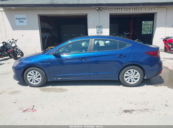5NPD74LF4LH601326 2020 HYUNDAI ELANTRA Blue 