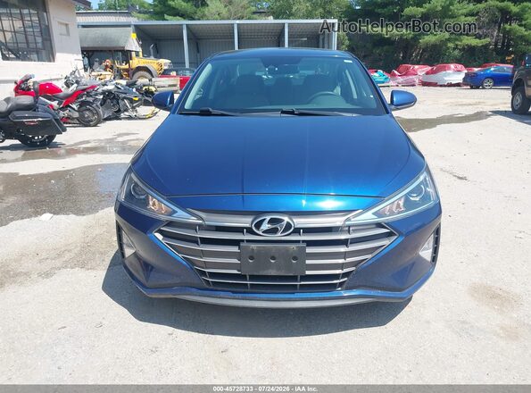 5NPD74LF4LH601326 2020 HYUNDAI ELANTRA Blue Սալոնի 360 աստիճան տեսք