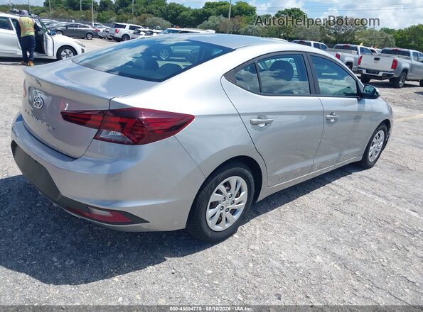 5NPD74LF4LH602248 2020 HYUNDAI ELANTRA Silver Задня права чверть