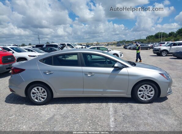 5NPD74LF4LH602248 2020 HYUNDAI ELANTRA Silver Вид задньої частини салону