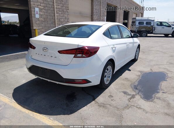 5NPD74LF4LH602850 2020 HYUNDAI ELANTRA White Հետևի աջ