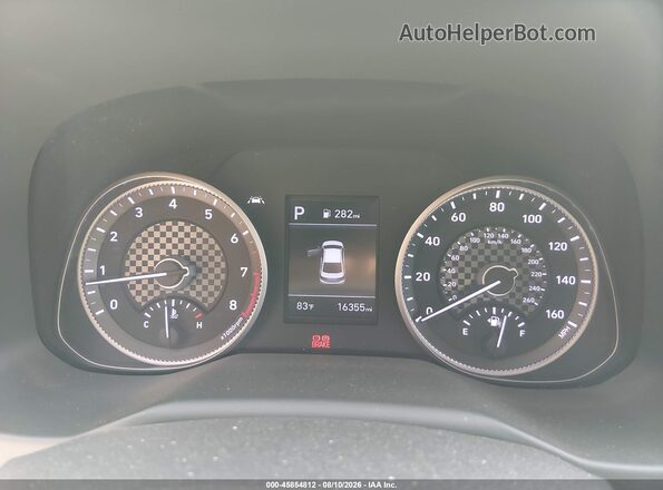 5NPD74LF4LH602850 2020 HYUNDAI ELANTRA White Հետևի նստատեղերի տեսք