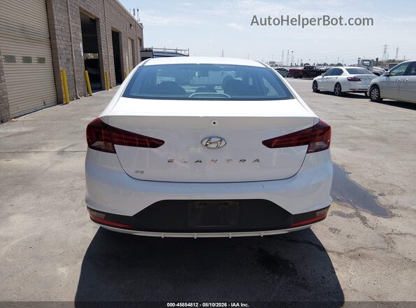 5NPD74LF4LH602850 2020 HYUNDAI ELANTRA White 