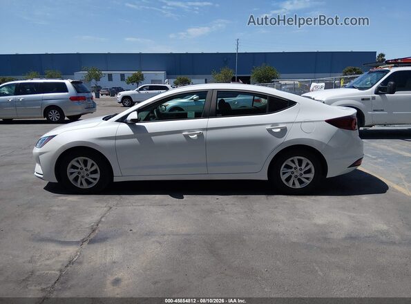 5NPD74LF4LH602850 2020 HYUNDAI ELANTRA White 