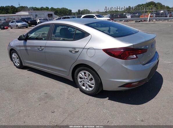 5NPD74LF4LH602993 2020 HYUNDAI ELANTRA Silver Հետևի ձախ