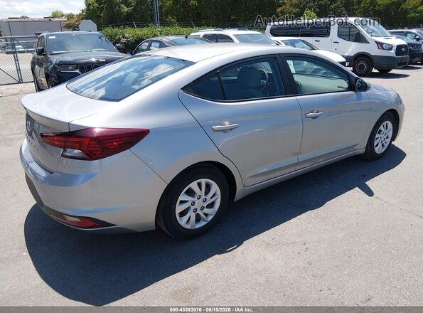 5NPD74LF4LH602993 2020 HYUNDAI ELANTRA Silver Հետևի աջ