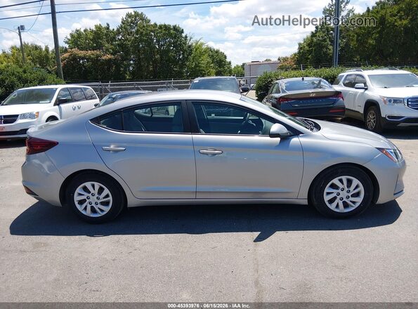 5NPD74LF4LH602993 2020 HYUNDAI ELANTRA Silver Սալոնի հետևի տեսք
