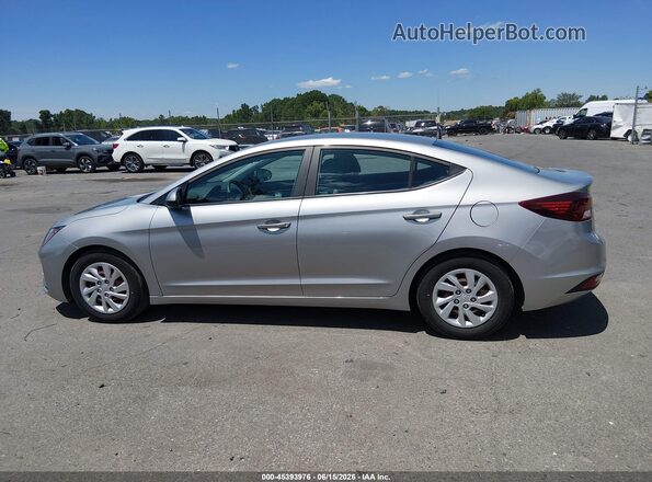 5NPD74LF4LH602993 2020 HYUNDAI ELANTRA Silver Սալոնի 360 աստիճան տեսք