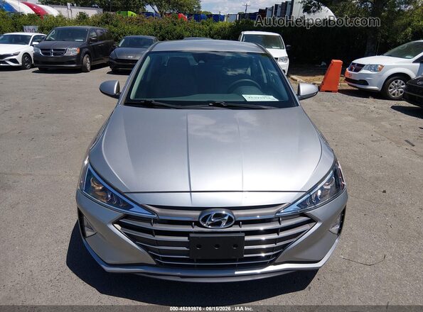 5NPD74LF4LH602993 2020 HYUNDAI ELANTRA Silver Սարքավորումների վահանակի տեսք