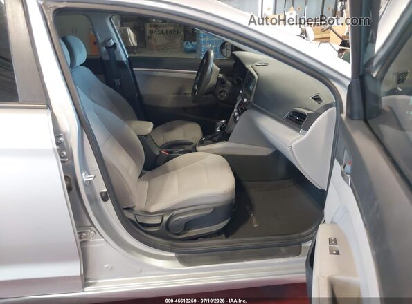 5NPD74LF4LH604307 2020 HYUNDAI ELANTRA Серебряный Вид салона спереди