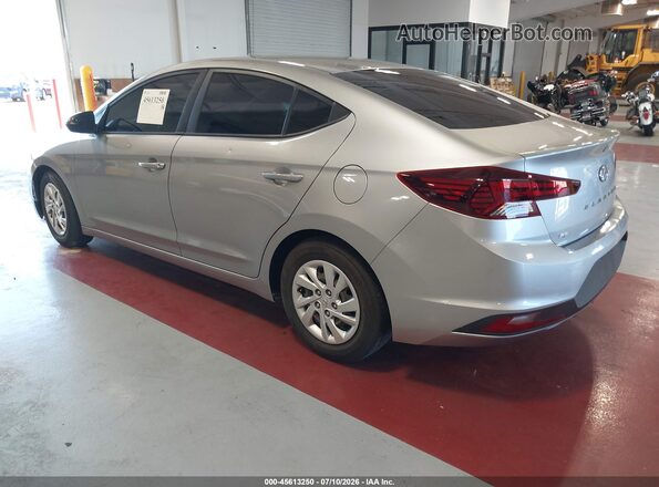5NPD74LF4LH604307 2020 HYUNDAI ELANTRA Серебряный Задняя левая четверть