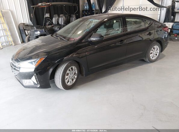 5NPD74LF4LH606414 2020 HYUNDAI ELANTRA Black Przód lewy